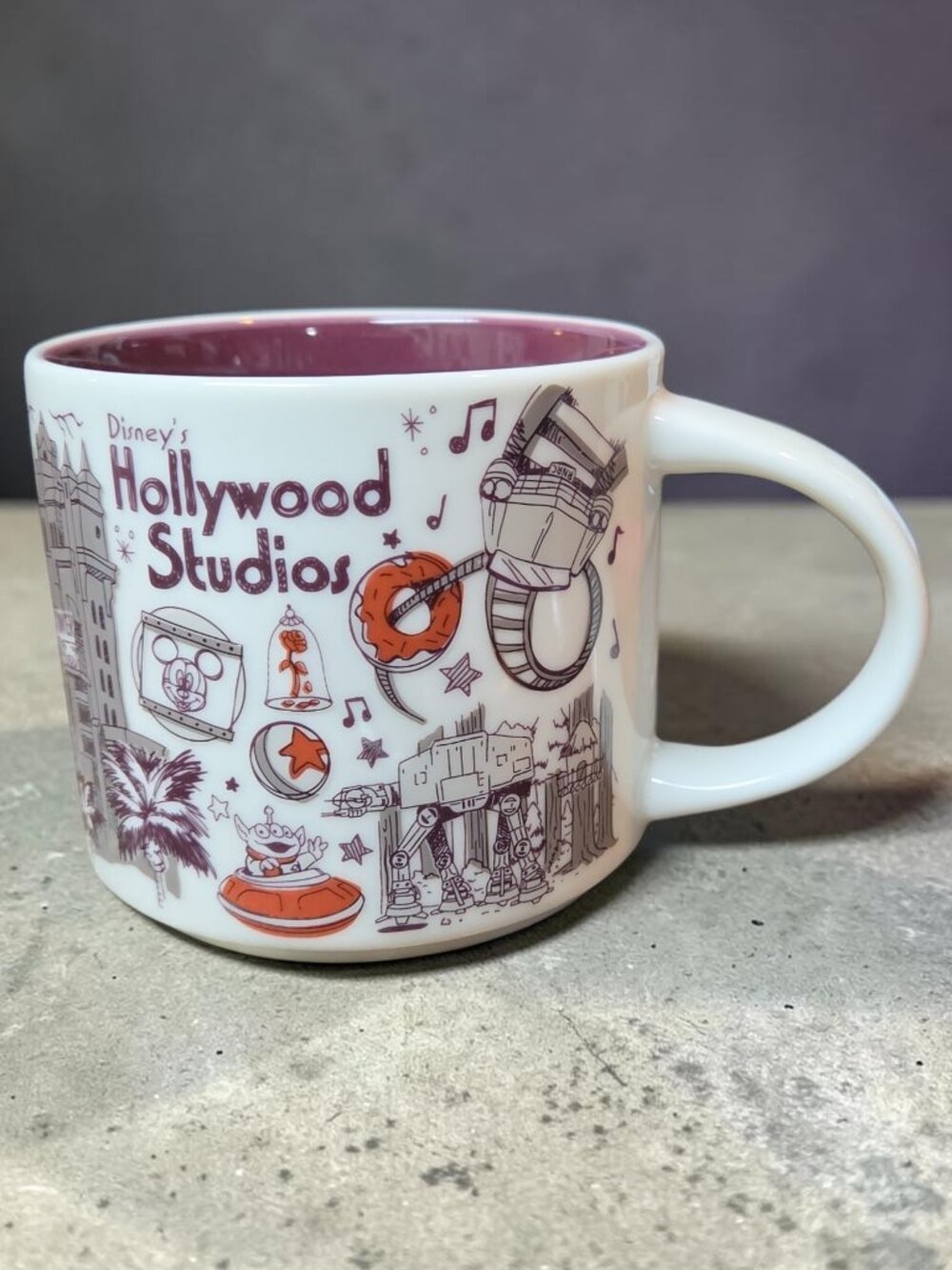 Starbucks Been There Series Disney’s Hollywood Studios Pin Drop Mug 14 oz (2019)